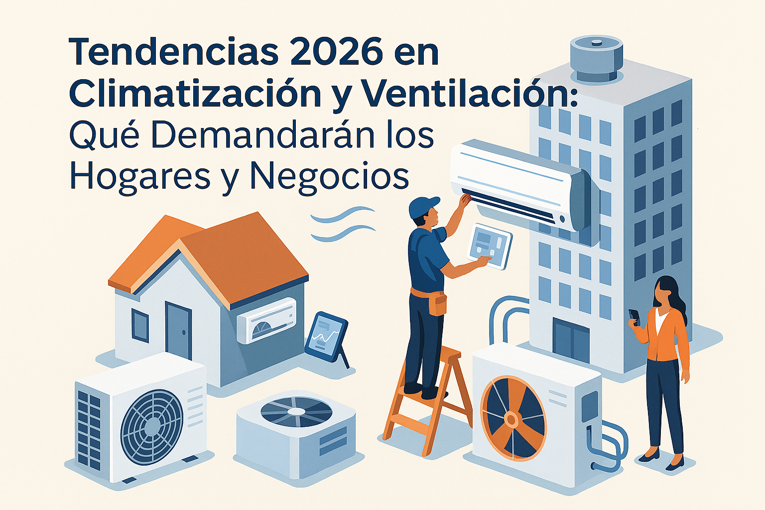 Tendencias 2026 en Climatización y Ventilación: Qué Demandarán los Hogares y Negocios
