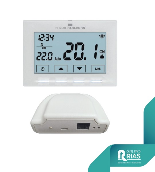 CRONOTERMOSTATO AMBIENTE CTM20 WIFI PARA CALDERAS ELNUR GABARRON