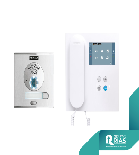 Kit video placa CITY y monitor VEO WIFI DUOX PLUS 1L con pantalla