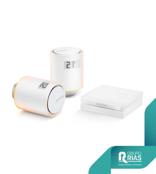 Pack válvula inteligente Smart Netatmo