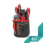 Kit 6 herramientas 2 alicates, tijeras y 3 destornilladores 1000V