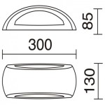 NOVALUX-Aplique calm E-27 LED 6W