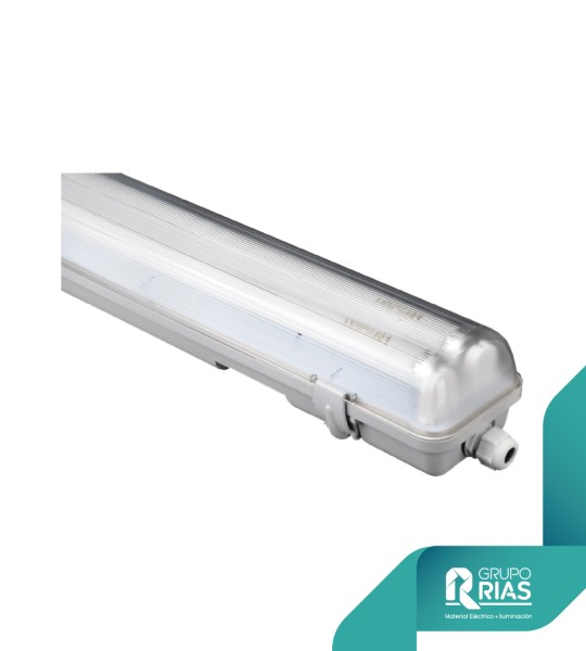 Pantalla Estanca para Tubo LED