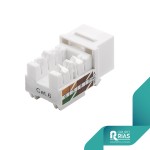 Conector Keystone - Cat. 6/6A 90º UTP