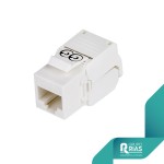 Conector Keystone - Cat. 6/6A 90º UTP