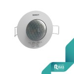 Detector de movimiento empotrable en techo 360º