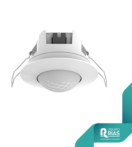 Detector de movimiento para pared o techo 180º inalambrico a pilas