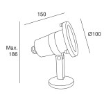 LEDS-C4-Proyector HELIO Gu-10 50W