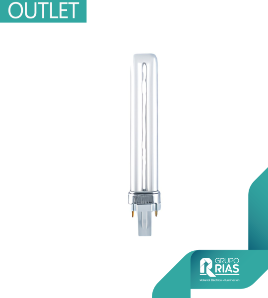 RADIUM- lámpara fluorescente compacta RX-S 9W/830/G23 RALUX 2 Pi