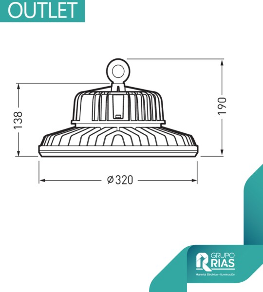 TRILUX Proyectores LED para pabellones 2380 G4 LED