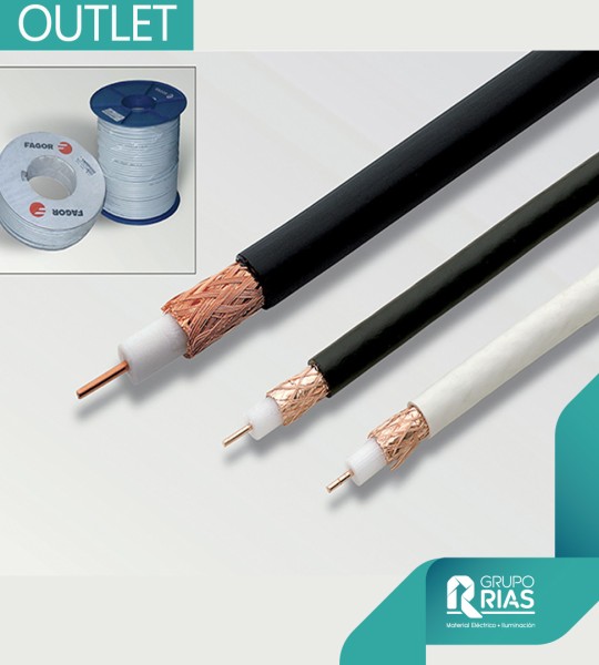 Cable coaxial CCF TRA 0.12dB/m 0.24dB/m REF: 84111